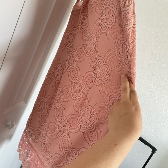 J Gee peach dress. Size Small petite - Picture 4 of 4